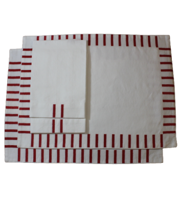 Ensemble 2 Sets & 2 Serviettes de table sur le site 