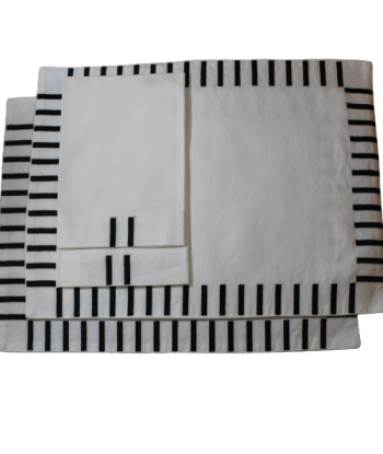 Ensemble 2 Sets & 2 Serviettes de table sur le site 