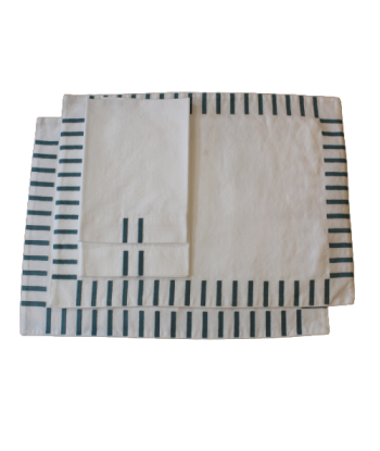 Ensemble 2 Sets & 2 Serviettes de table sur le site 