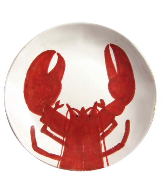 Plat Creux Faïence Homard de France