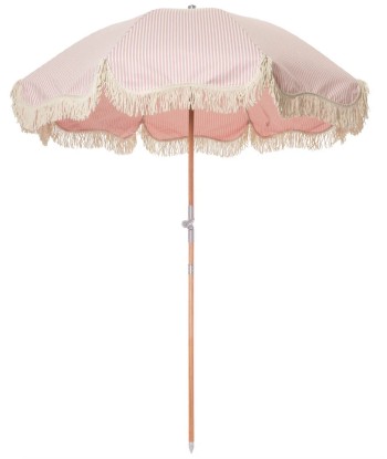 Parasol Arguin Rayé Rose prix