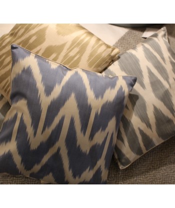 Housse De Coussin Ikat Soie Les magasins à Paris