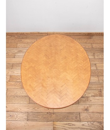 Table basse parquet brillant des détails fins