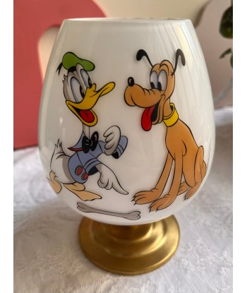 Lampe à poser vintage en opaline Disney- petit modèle Donald pas cher chine