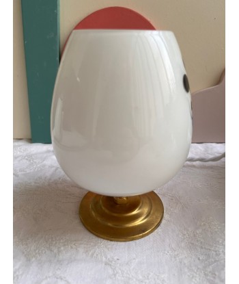 Lampe à poser vintage en opaline Disney- petit modèle Mickey meilleur choix