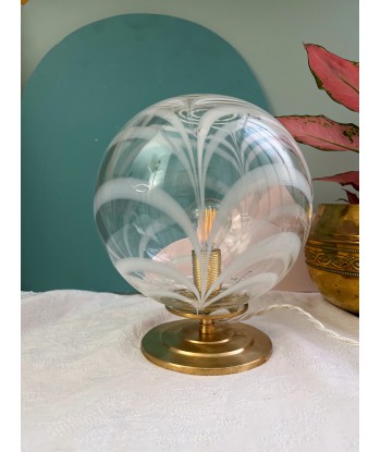 Lampe à poser vintage en verre de Murano transparent- modèle Elsa vente chaude votre 