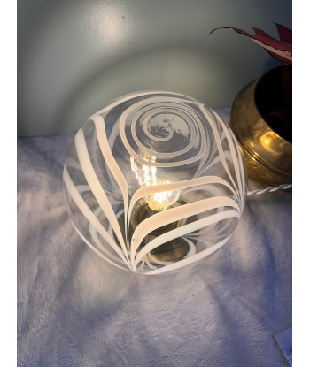 Lampe à poser vintage en verre de Murano transparent- modèle Elsa vente chaude votre 