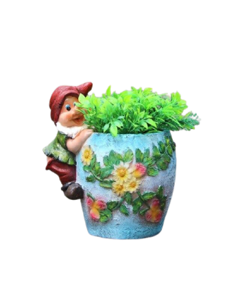 Nain de Jardin Pot de Fleur Comparez plus de prix