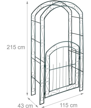 Arche de Jardin avec Porte soldes