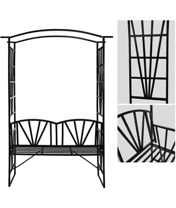 Arche de Jardin avec Banc de France