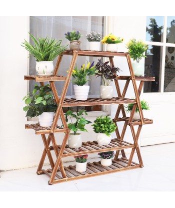 Grand Support Plante en Bois votre