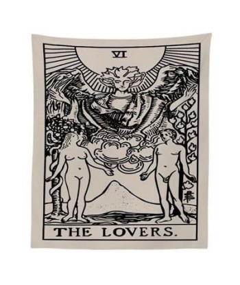 Tenture Carte de Tarot l'Amoureux Comparez et commandez 