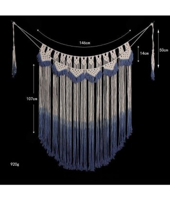 Grand Macramé Tête de Lit Par le système avancé 