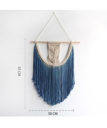 Tenture Macramé Dégradé Bleu 2 - 3 jours ouvrés.