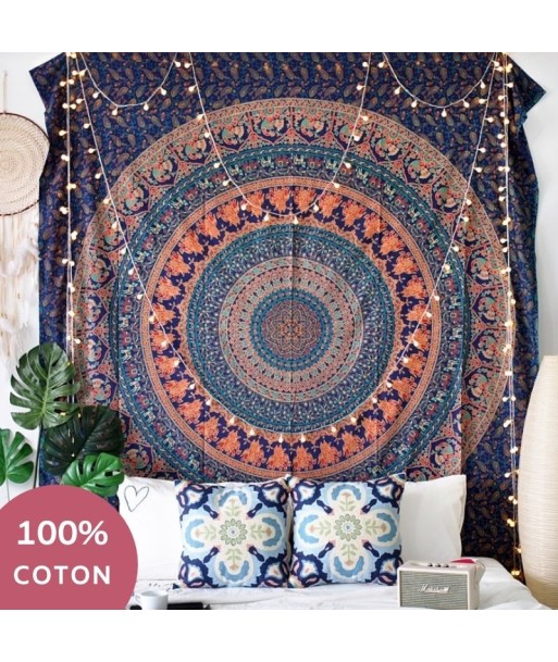 Tenture Indienne Mandala Coton ouvre sa boutique