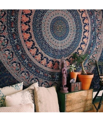 Tenture Indienne Mandala Coton ouvre sa boutique