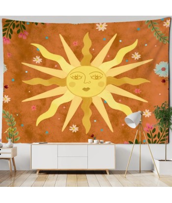 Tenture Hippie Sun & Flowers Par le système avancé 