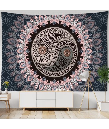 Tenture Mandala Fleurie Yin & Yang de votre