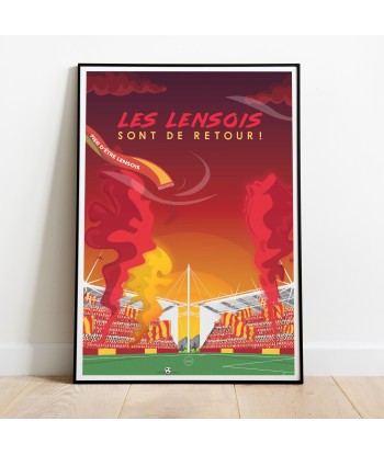 AFFICHE LENS - LES LENSOIS SONT DE RETOUR ! Profitez des Offres !