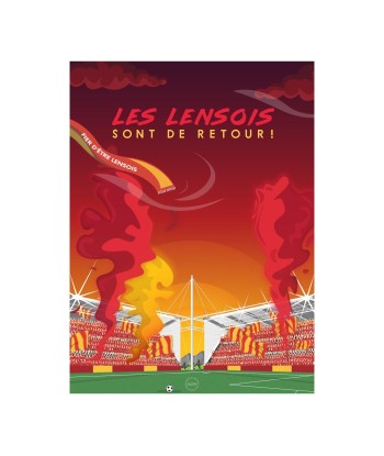 AFFICHE LENS - LES LENSOIS SONT DE RETOUR ! Profitez des Offres !