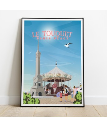 AFFICHE LE TOUQUET - PARIS PLAGE du meilleur 