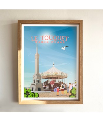 AFFICHE LE TOUQUET - PARIS PLAGE du meilleur 