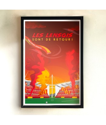 AFFICHE LENS - LES LENSOIS SONT DE RETOUR ! Profitez des Offres !