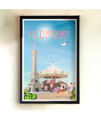 AFFICHE LE TOUQUET - PARIS PLAGE du meilleur 