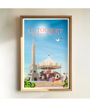 AFFICHE LE TOUQUET - PARIS PLAGE du meilleur 