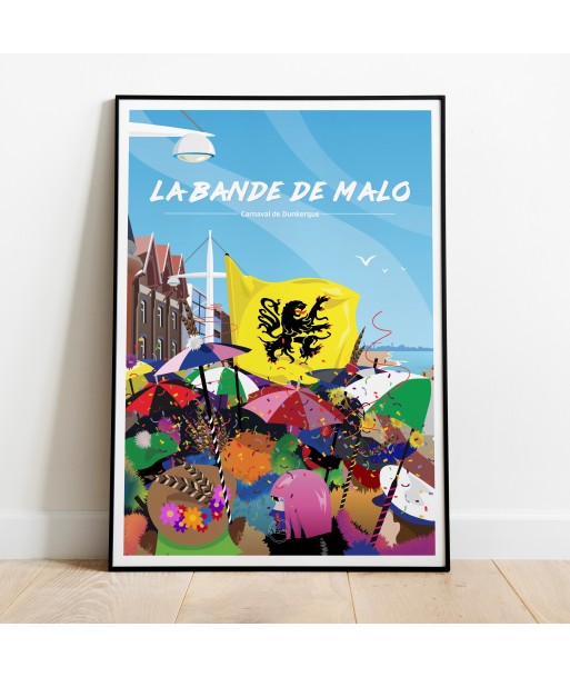 AFFICHE MALO LES BAINS - LA BANDE DE MALO suggérées chez