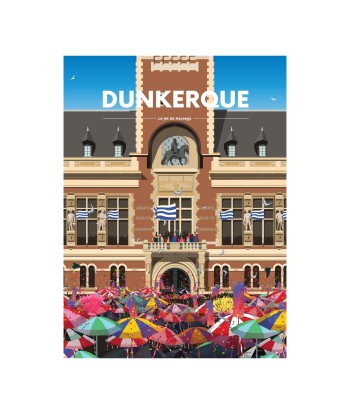 AFFICHE CARNAVAL DE DUNKERQUE - LE JET DE HARENGS vente chaude votre 