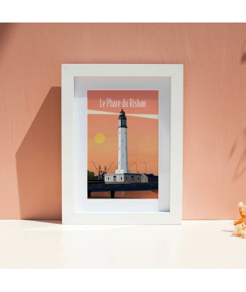 AFFICHE DUNKERQUE - LE PHARE DU RISBAN shop