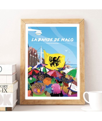 AFFICHE MALO LES BAINS - LA BANDE DE MALO suggérées chez