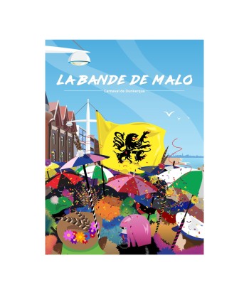 AFFICHE MALO LES BAINS - LA BANDE DE MALO suggérées chez