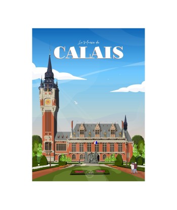 AFFICHE CALAIS - LA MAIRIE du meilleur 