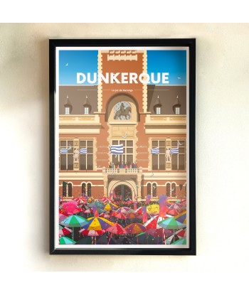 AFFICHE CARNAVAL DE DUNKERQUE - LE JET DE HARENGS vente chaude votre 