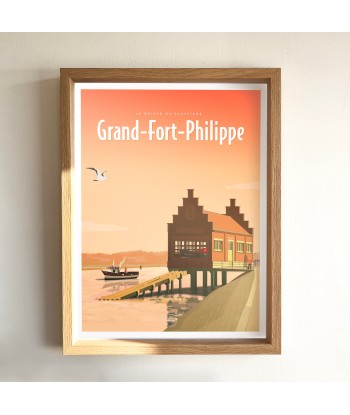 AFFICHE GRAND-FORT-PHILIPPE - LA MAISON DU SAUVETAGE les ligaments