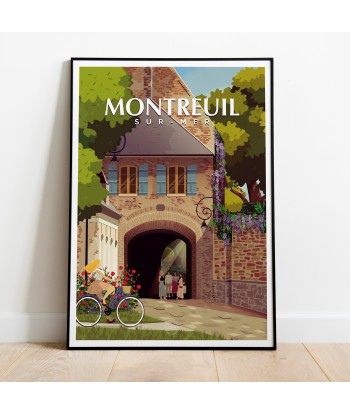 AFFICHE MONTREUIL-SUR-MER - LA CITADELLE pas cher 