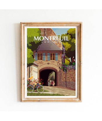 AFFICHE MONTREUIL-SUR-MER - LA CITADELLE pas cher 