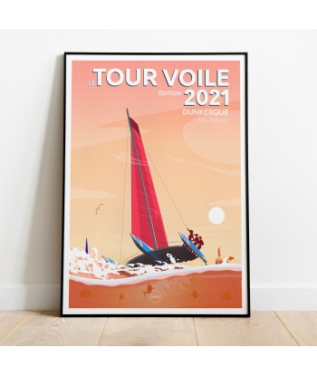 AFFICHE LE TOUR VOILE 2021 commande en ligne