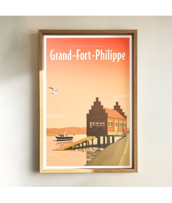 AFFICHE GRAND-FORT-PHILIPPE - LA MAISON DU SAUVETAGE les ligaments