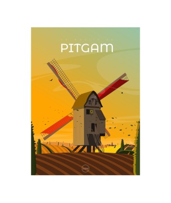 AFFICHE LE MOULIN DE PITGAM Pour