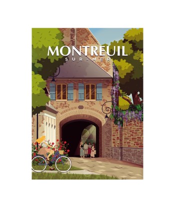 AFFICHE MONTREUIL-SUR-MER - LA CITADELLE pas cher 