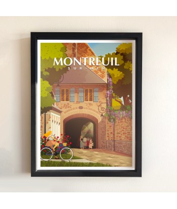 AFFICHE MONTREUIL-SUR-MER - LA CITADELLE pas cher 