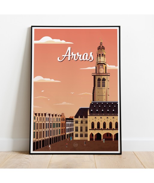 AFFICHE ARRAS - LE BEFFROI Fin de série