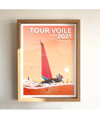 AFFICHE LE TOUR VOILE 2021 commande en ligne