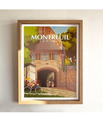 AFFICHE MONTREUIL-SUR-MER - LA CITADELLE pas cher 