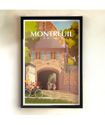 AFFICHE MONTREUIL-SUR-MER - LA CITADELLE pas cher 