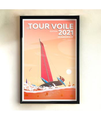 AFFICHE LE TOUR VOILE 2021 commande en ligne