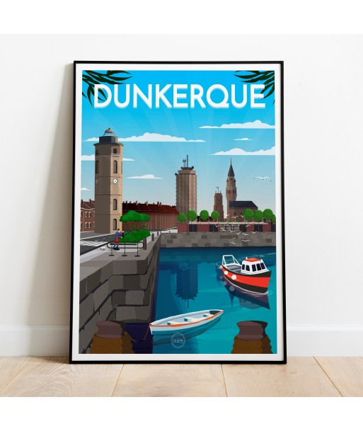 AFFICHE DUNKERQUE - VUE DU MINCK acheter en ligne